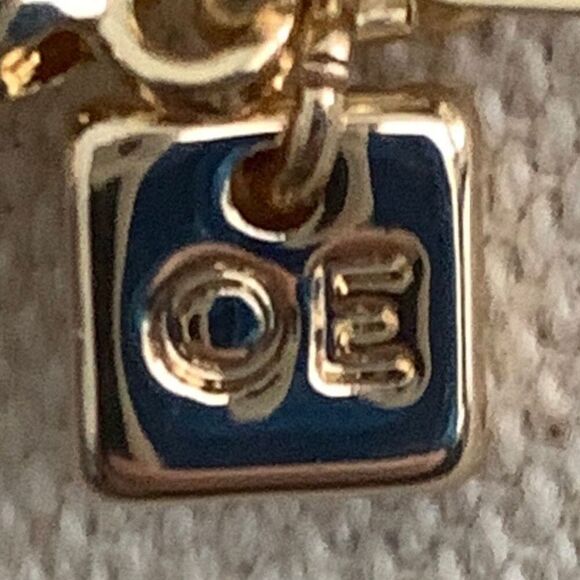 Layered Necklace Duo – Gold Tone Chain + Pastel Teardrop Beads - Picture 7 of 8